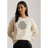 Bluzy damskie - LAUREN RALPH LAUREN Bluza Loose fit - miniaturka - grafika 1