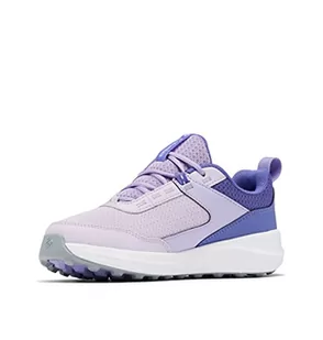 Columbia Youth Hatana Wodoszczelne buty trekkingowe dla dzieci, Morning Mist, Purple Lotus, rozmiar 37, Morning Mist Purple Lotus, 37 eu - Buty dla chłopców - miniaturka - grafika 1