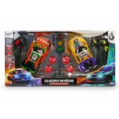 Zabawki zdalnie sterowane - Zestaw auto pościg policyjny R/C 2szt mix Artyk - miniaturka - grafika 1