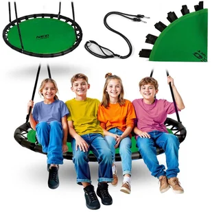 Neo-Sport Huśtawka bocianie gniazdo Swingo 120 cm - Huśtawki - miniaturka - grafika 1