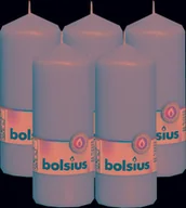 Świece - Świeca pieńkowa walec BOLSIUS 42H 15CM 5szt. FUKSJA - miniaturka - grafika 1