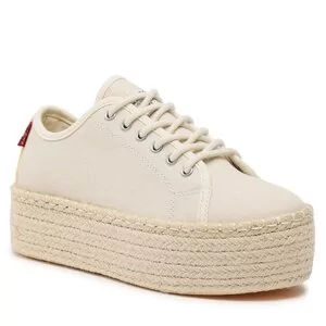 Espadryle damskie - Espadryle Levi's® - 234195-733-22 Light Beige - grafika 1