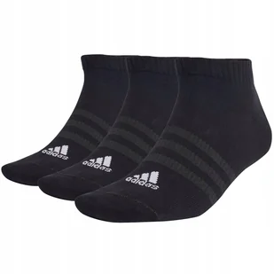 Skarpety adidas Thin and Light Sportswear Low-Cut 3 Pairs czarne IC1336 43- - Skarpetki męskie - miniaturka - grafika 1