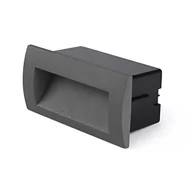 Lampy pozostałe - Faro Barcelona Sedna 70147  lampa LED lampa do zabudowy (łącznie z żarówką), obudowa aluminiowa, szara 70147 - miniaturka - grafika 1