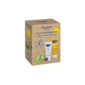 Zestawy kosmetyków damskich - Laboratoires Expanscience POLSKA SP. Z O.O. MUSTELA Zestaw Wiosenna pielęgnacja twarzy (Mleczko przeciwsłoneczne SPF50+ 40 ml + Nawilżający krem do twarzy 40 ml) - miniaturka - grafika 1
