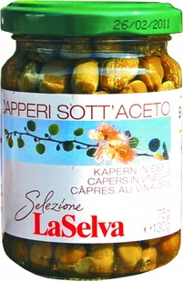 LaSelva Kapary marynowane BIO 150 g - Zdrowa żywność - miniaturka - grafika 1