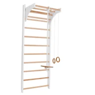 Wyposażenie sportowe i gimnastyczne - Drabinka gimnastyczna Pelltech HomeStyle biała 220 cm - miniaturka - grafika 1