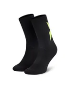Skarpetki damskie - Reebok Skarpety wysokie unisex R0376-SS24 (1-pack) Czarny - miniaturka - grafika 1