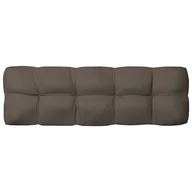 Poduszki ogrodowe - vidaXL Poduszka na sofę ogrodową, kolor taupe, 120x40x12 cm, tkanina - miniaturka - grafika 1