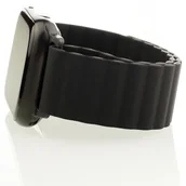 Akcesoria do smartwatchy - Pasek LUNA do Apple Watch (42/44/45/49mm) A00192 Czarny - miniaturka - grafika 1