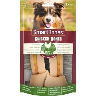 Smartbones SmartBones Chicken Bones Medium 2szt. - przysmaki dla średnich psów, z kurczakiem i warzywami SMB-027125 - Przysmaki dla psów Smartbones SmartBones Chicken Bones Medium 2szt. - przysmaki dla średnich psów, z kurczakiem i warzywami SMB-027125 - Przysmaki dla psów - miniaturka - grafika 1