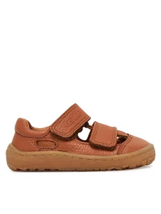 Froddo Sandały Barefoot Sandal G3150266-2 M Brązowy - Buty dla dziewczynek - miniaturka - grafika 1