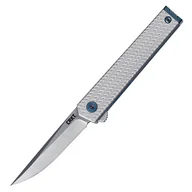 Noże - Nóż składany CRKT 7081 CEO Microflipper - Silver - miniaturka - grafika 1