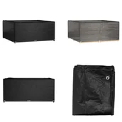 Pokrowce na meble ogrodowe - vidaXL Pokrowiec na meble ogrodowe 16 oczek 205x205x90 cm Kwadrat - Pokrowiec na meble ogrodowe - Pokrowce na meble ogrodowe - Pokrowiec ochronny na meble ogrodowe - Plandeka na meble ogrodowe - miniaturka - grafika 1