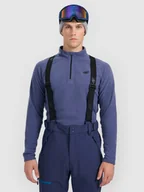 Bielizna sportowa męska - Męska bielizna termiczna polarowa (góra) 4F 4FWAW25UFLEM065 - granatowa - miniaturka - grafika 1