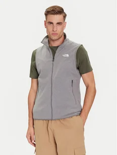 The North Face Kamizelka Glacier NF0A8DQN Szary Regular Fit - Kamizelki męskie - miniaturka - grafika 1