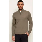 Swetry męskie - BOSS BLACK Wełniany sweter H-Hemarlo | Regular Fit | z dodatkiem kaszmiru - miniaturka - grafika 1