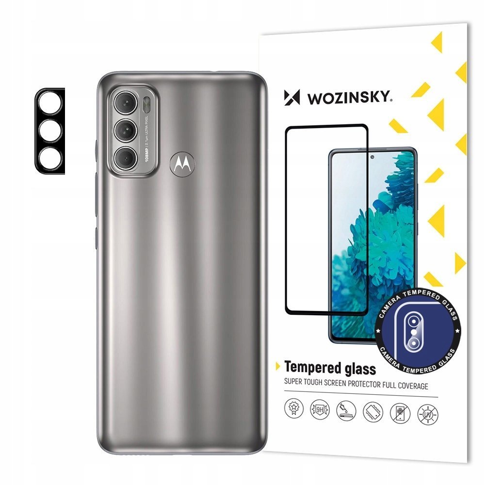 do MOTOROLA MOTO G60 G60s SZKŁO HARTOWANE NA KAMERĘ APARAT FULL FACE 3D