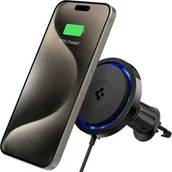 Uchwyty samochodowe do telefonów - Spigen Uchwyt samochodowy OneTap Pro 3 CryoMax ITS13WC AirVent Hook Qi do MagSafe na kratkę nawiewu, czarny - miniaturka - grafika 1
