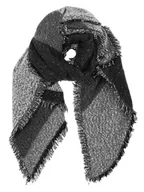 Apaszki i szaliki damskie - Sublevel Szal w kolorze czarno-białym - miniaturka - grafika 1