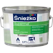 Emalie - Śnieżka Farba olejno-ftalowa Supermal Baza A biały 2,37 l - miniaturka - grafika 1