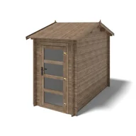 Altany ogrodowe - Domek ogrodowy ALTANKA 4,50 m2 - 1,50x3 m - 28 mm, drewniany, impregnowany, DOM673, 1szt. - miniaturka - grafika 1