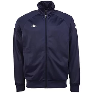 Kappa Męska kurtka treningowa, regularny krój, kurtka treningowa, Dress Blues, L - Kurtki męskie - miniaturka - grafika 1