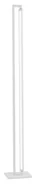 Lampy stojące - Luces Exclusivas LUGO LE41440 Lampa podłogowa minimalistyczna prosta konstrukcja aluminiowa biała - miniaturka - grafika 1