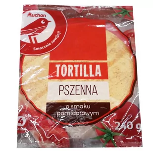Auchan - Tortilla pomidorowa - Inne pieczywo - miniaturka - grafika 1