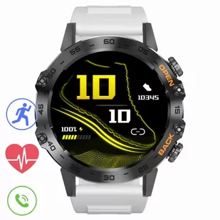 GRAVITY GT9-10 Biały - Smartwatch - miniaturka - grafika 1