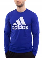 Bluzy męskie - adidas bluza męska sportowa dresowa sweatshirt bawełniana logo roz. L - miniaturka - grafika 1