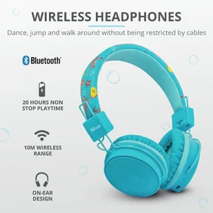 Trust Comi Blue 23607 - Słuchawki - miniaturka - grafika 1