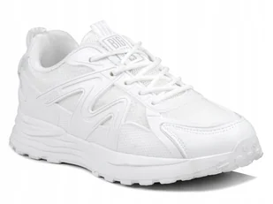 Buty damskie sportowe sneakersy białe sznurowane Big Star NN274A084 38 - Sneakersy damskie - miniaturka - grafika 1