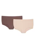 Majtki damskie - Majtki szorty Bait 2-pak Henderson brązowy, beżowy L - Esotiq&Henderson - miniaturka - grafika 1