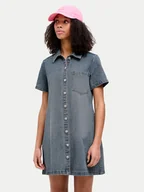 Sukienki - JJXX Sukienka jeansowa 12273029 Niebieski Regular Fit - miniaturka - grafika 1