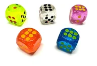 Zabawki i gry sportowe - Kauczukowa Kość Do Gry Zmyłka - miniaturka - grafika 1