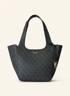 Torebki damskie - Guess Torba Shopper Calista Z Saszetką grau - miniaturka - grafika 1