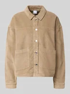 Kurtki damskie - Kurtka koszulowa o luźnym kroju z czystej bawełny model ‘JAMIE’ - miniaturka - grafika 1