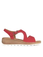 Sandały damskie - Lasocki Sandały WI33-CS323-CSA-04 Czerwony - miniaturka - grafika 1