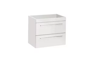 Comad Szafka pod umywalkę 60 cm Twist White - Szafki łazienkowe - miniaturka - grafika 1