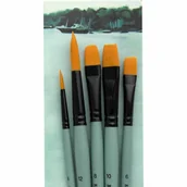 Pędzle - Zestaw Pędzli Do Akryli I Olei Renesans  1006 5Szt. - miniaturka - grafika 1