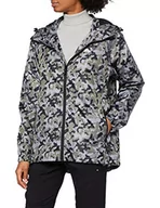 Kurtki damskie - Trespass i Mens Womens/Ladies Waterproof qikpac Print packaway Jacket, szary, s UAJKRAM30002_GCAS - miniaturka - grafika 1