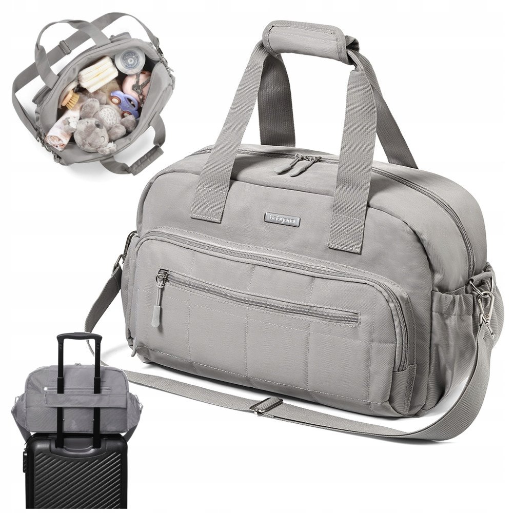 Babyono Torba Podróżna Sportowa Miękka Dla Mamy I Taty Do Samolotu