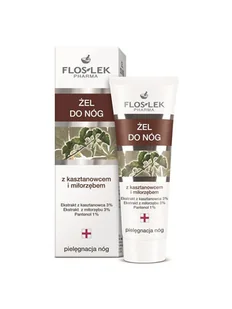 Flos-Lek Pielęgnacja nóg: żel z kasztanowcem i miłorzębem 50ml - Pielęgnacja stóp - miniaturka - grafika 2