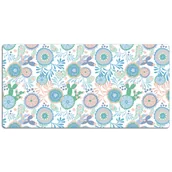 Podkładki na biurko - Mata z nadrukiem na biurko Kwiaty vintage 120x60 cm, Dywanomat - miniaturka - grafika 1