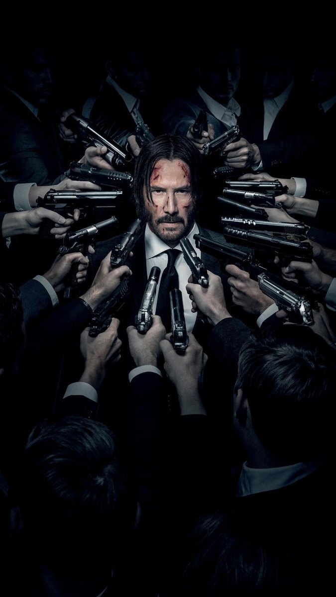 PODKŁADKA POD MYSZ Nadruk 22x18 cm John Wick 4 Keanu Reeves Tekst Prezent