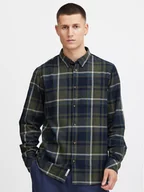 Koszule męskie - Solid Koszula 21107051 Zielony Regular Fit - miniaturka - grafika 1