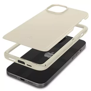 Etui Spigen Thin Fit do Apple iPhone 15 Plus - beżowe - Etui i futerały do telefonów - miniaturka - grafika 1