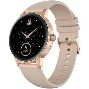 Celly TrainerRound2 Beżowy - Smartwatch - miniaturka - grafika 1