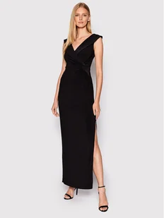 Lauren Ralph Lauren Sukienka wieczorowa 253863940001 Czarny Slim Fit - Sukienki - miniaturka - grafika 1